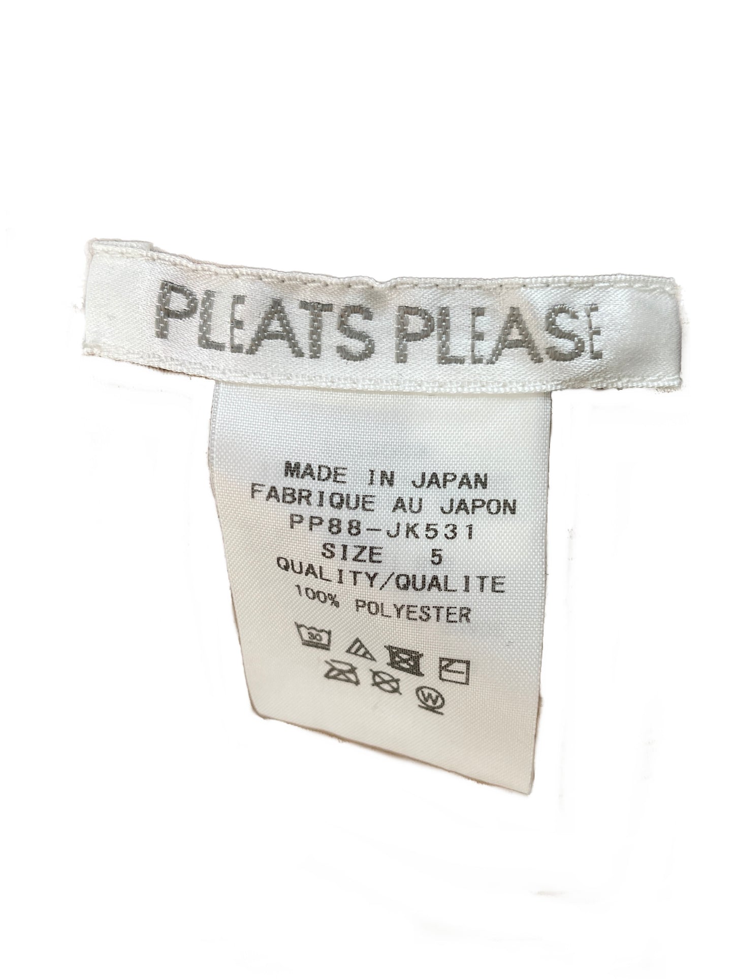 Issey Miyake Pleats Please Golden Tunic Blouse