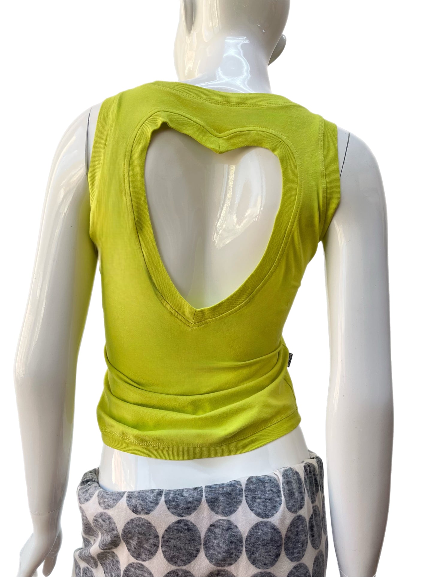 Moschino Heart Cut Out Tank
