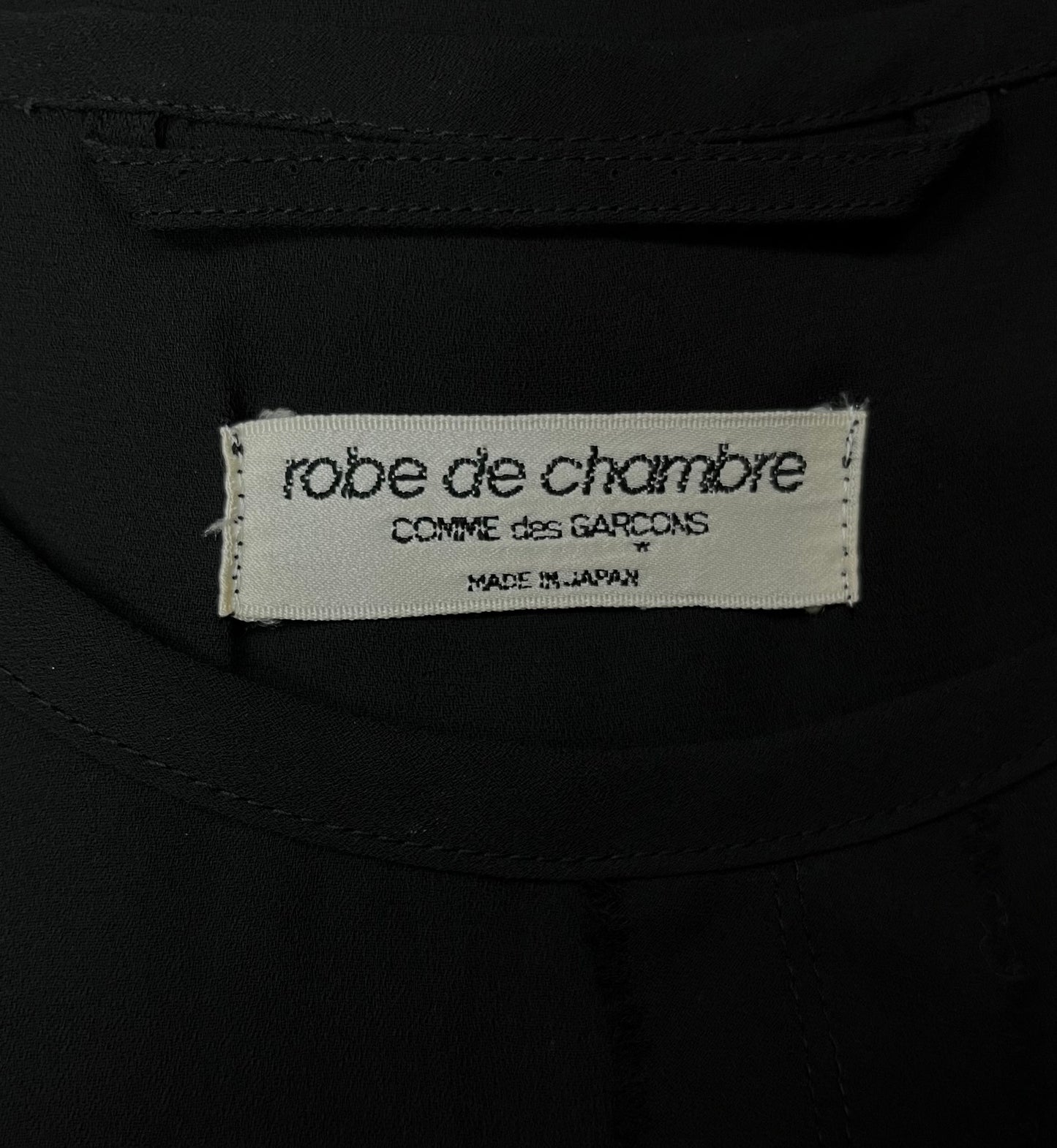 Comme Des Garçons Semi Sheer Cross Dress