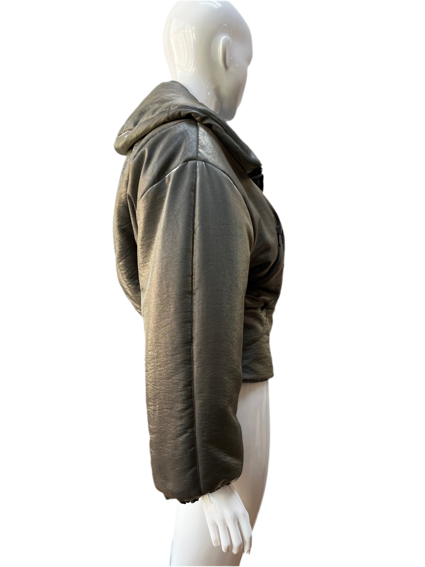 State of Claude Montana Iridescent Puff Jacket