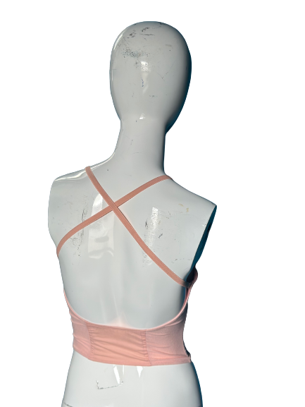 1990’s Norma Kamali Strappy Zip Front Bustier Top