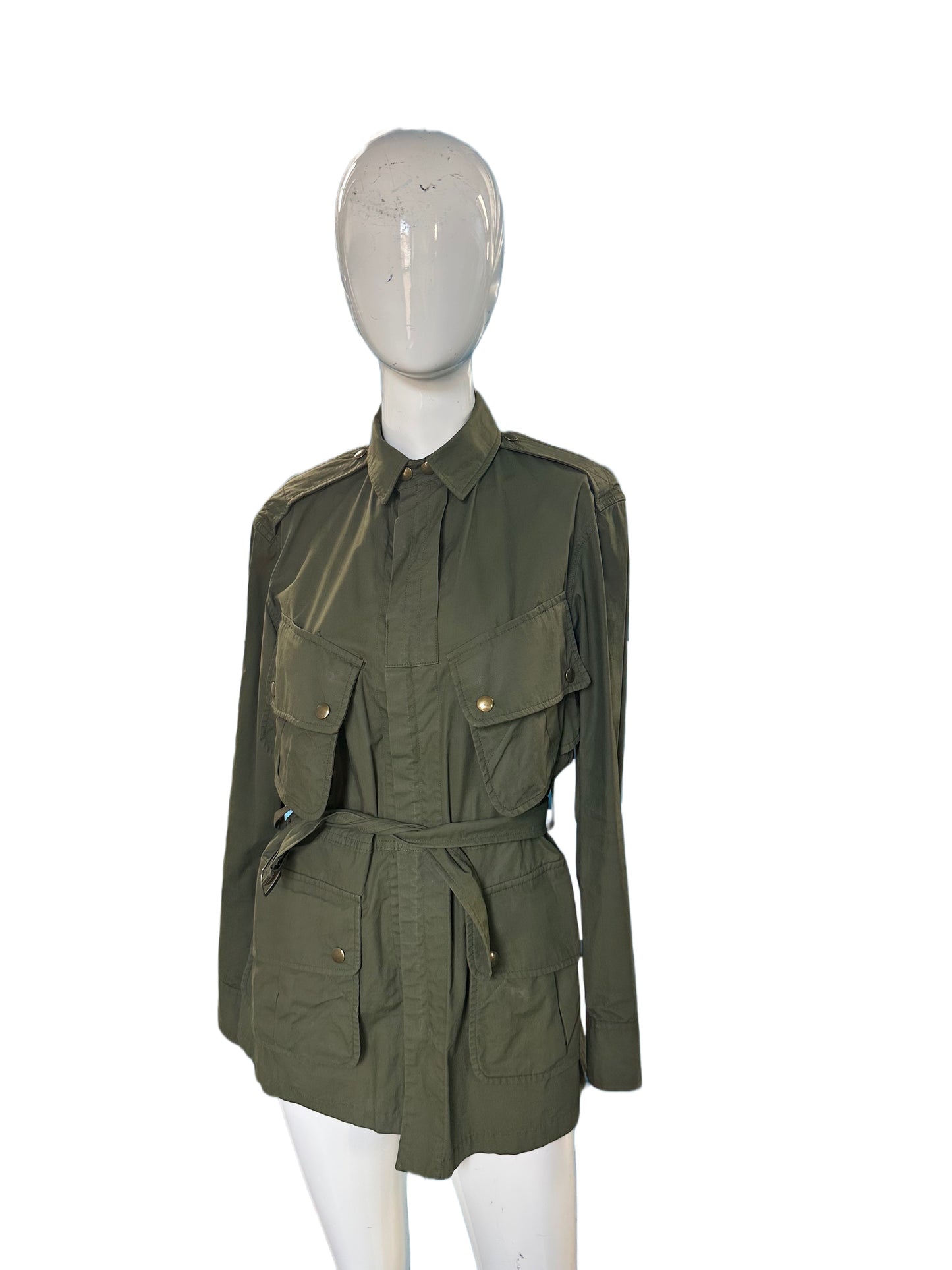 1980’s Polo Ralph Lauren Olive Belted Safari Jacket