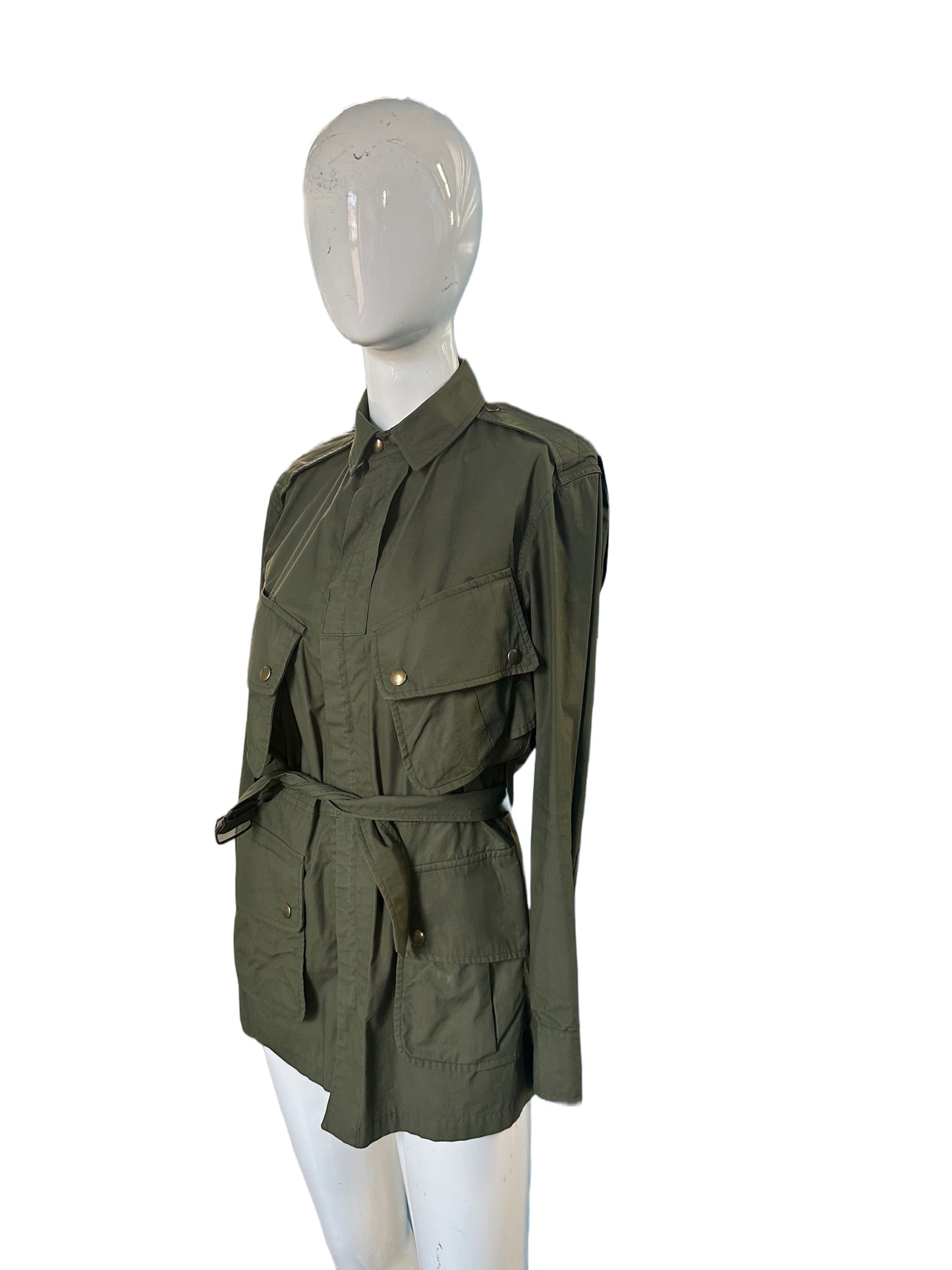 1980’s Polo Ralph Lauren Olive Belted Safari Jacket