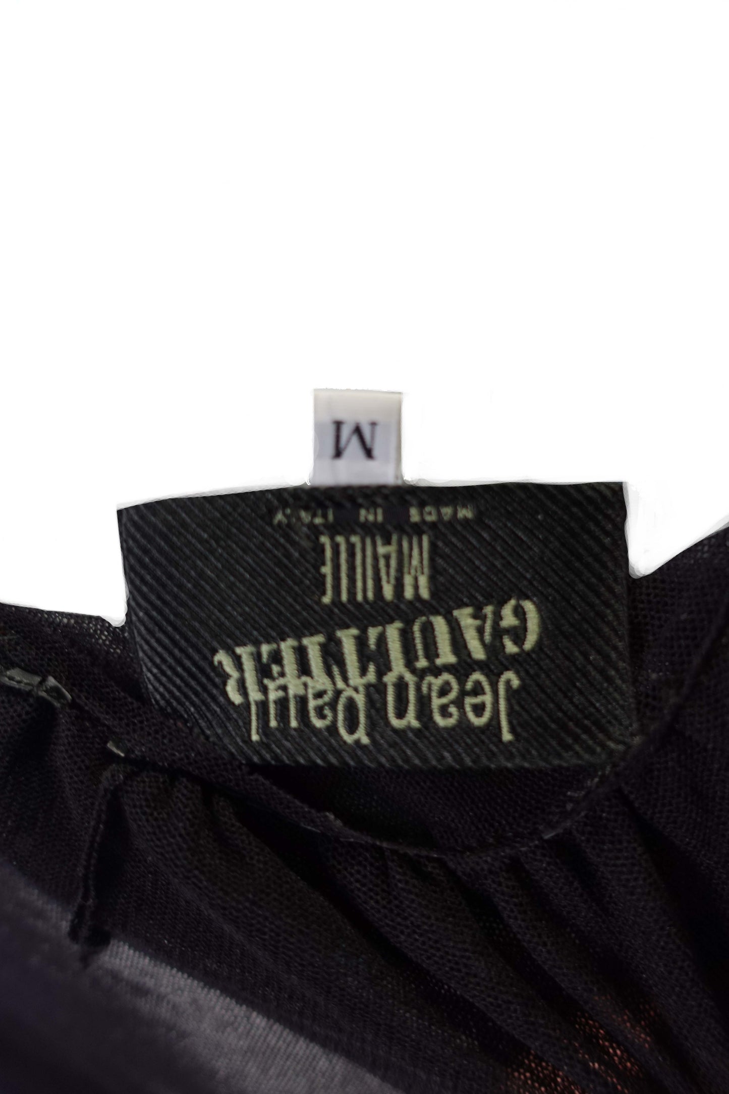 Jean Paul Gaultier black mesh Bolero Top