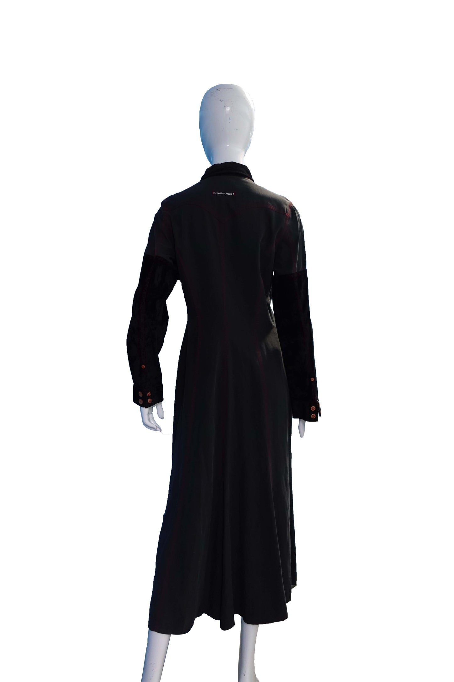 Gaultier Jean’s 90s Western Snap button Dress