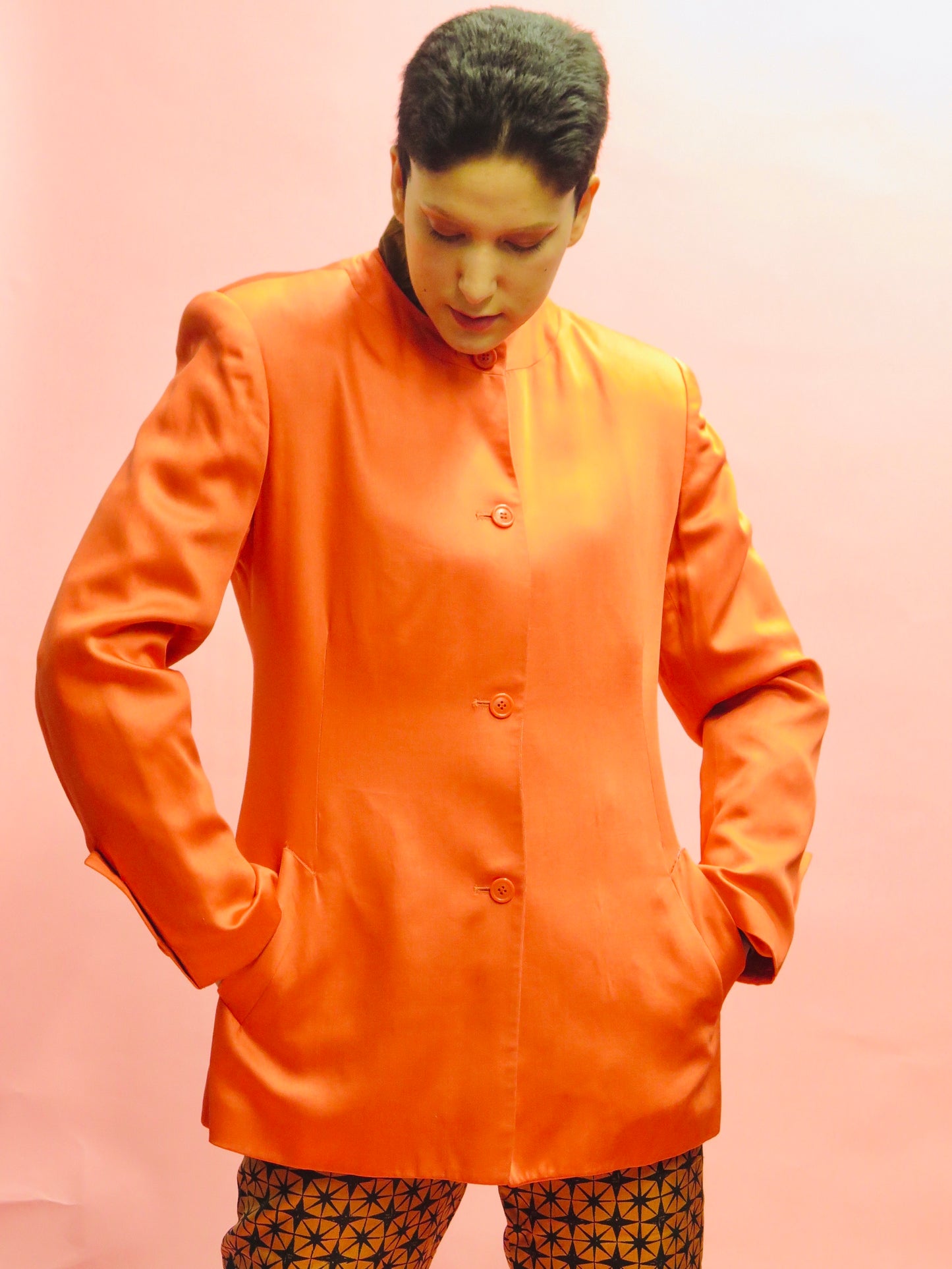 1980’s Stephen Sprouse Persimmon Blazer