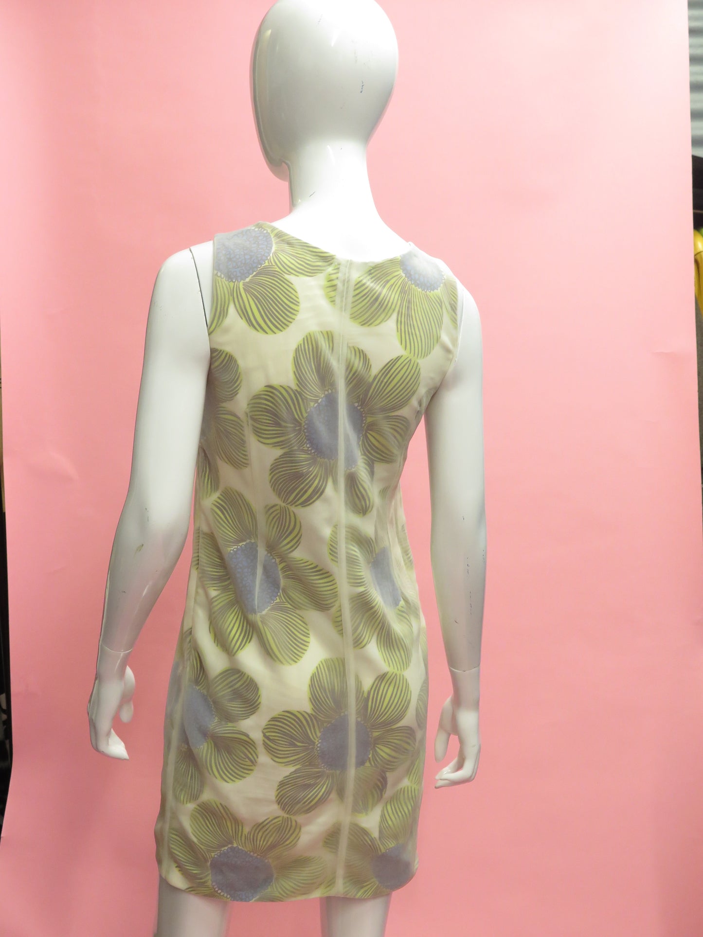 Matsuda Mesh Overlay Floral Bubble Dress