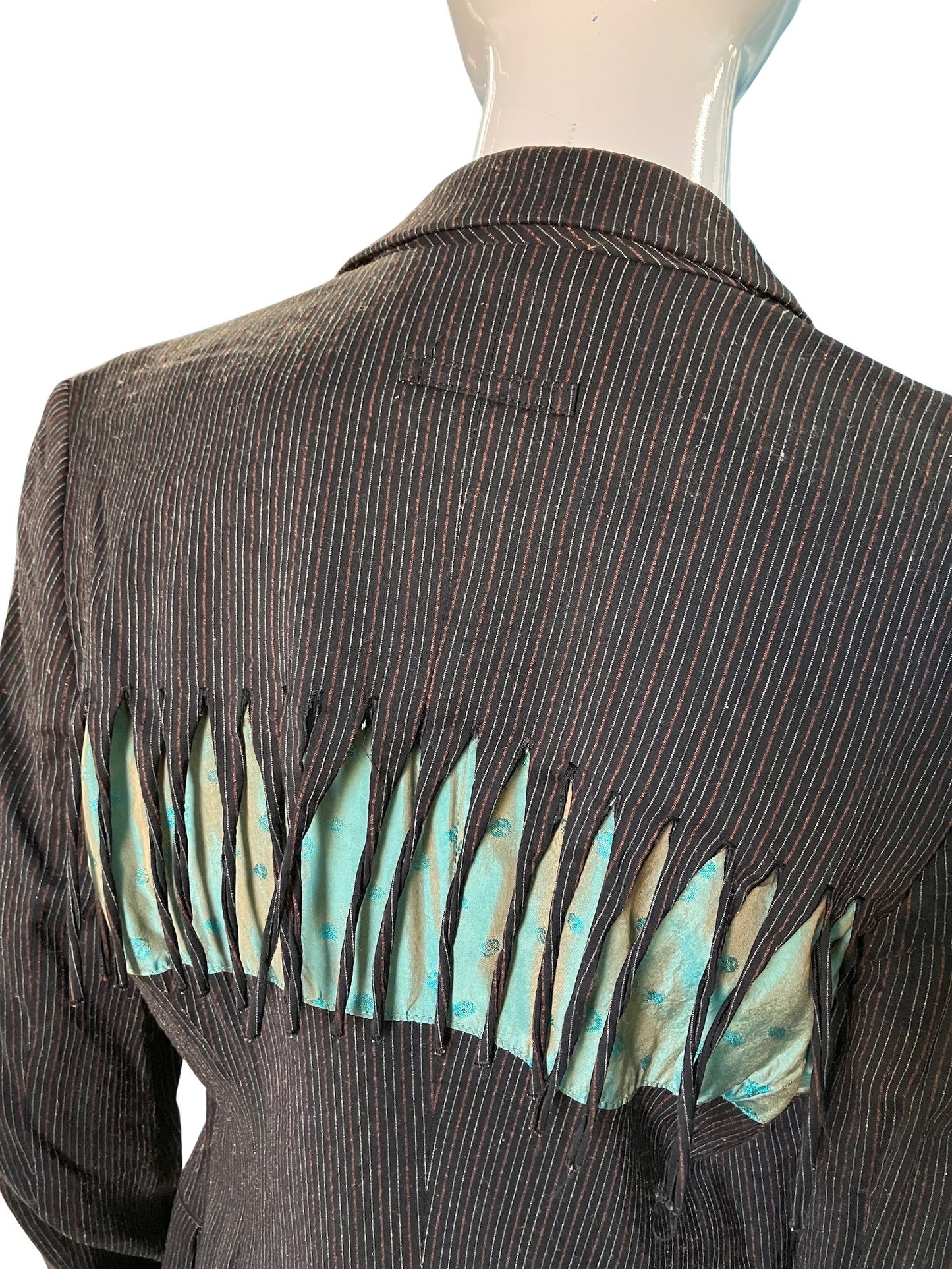 Jean Paul Gaultier 1980s Tendril Bust Blazer