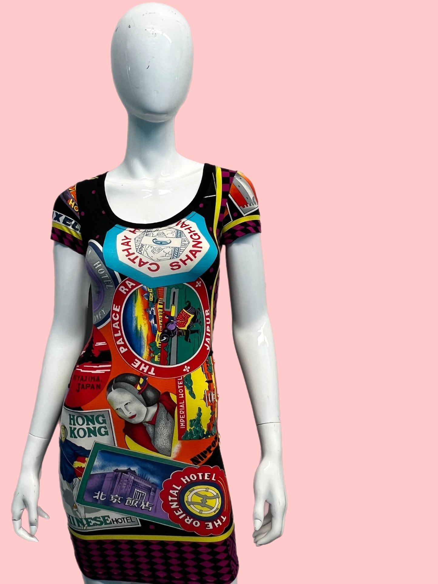 1990’s Versus Versace Travel Souvenir Dress