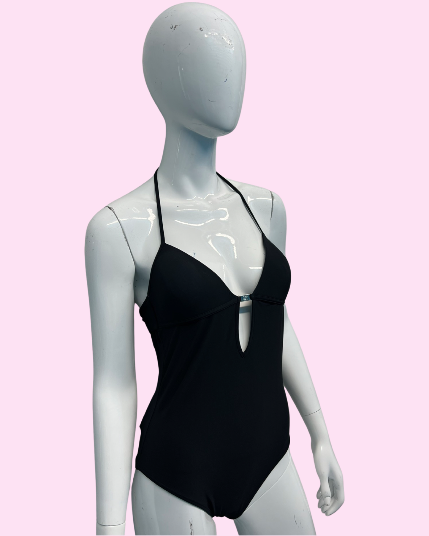 1990’s Deadstock Gianfranco Ferre Black One Piece Suit