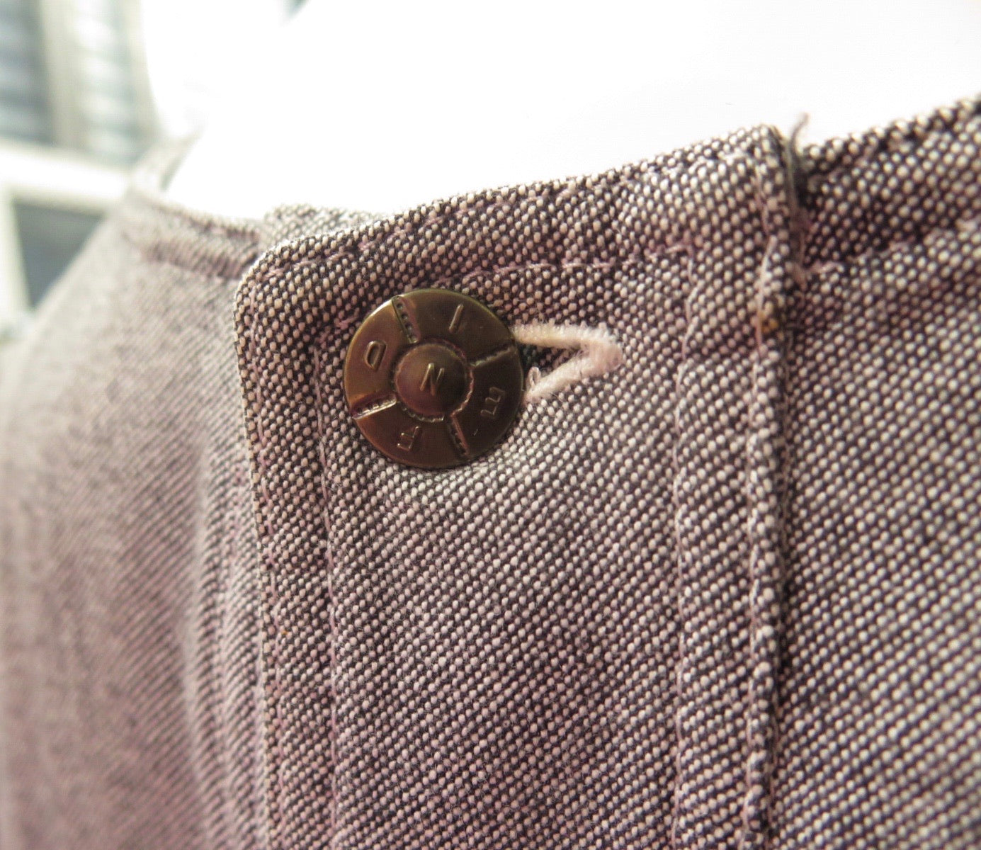 1980’s Fendi Gray Denim Dress