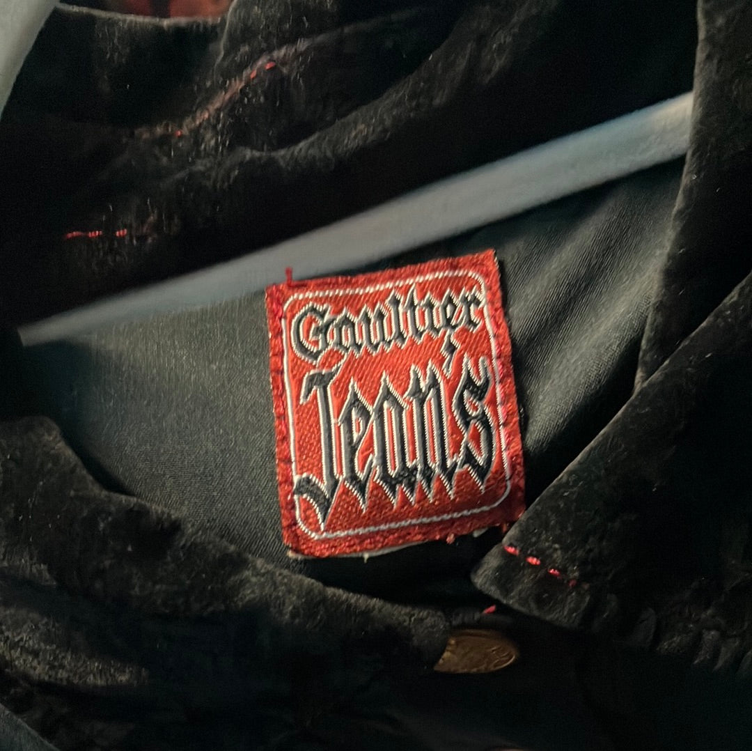 Gaultier Jean’s 90s Western Snap button Dress