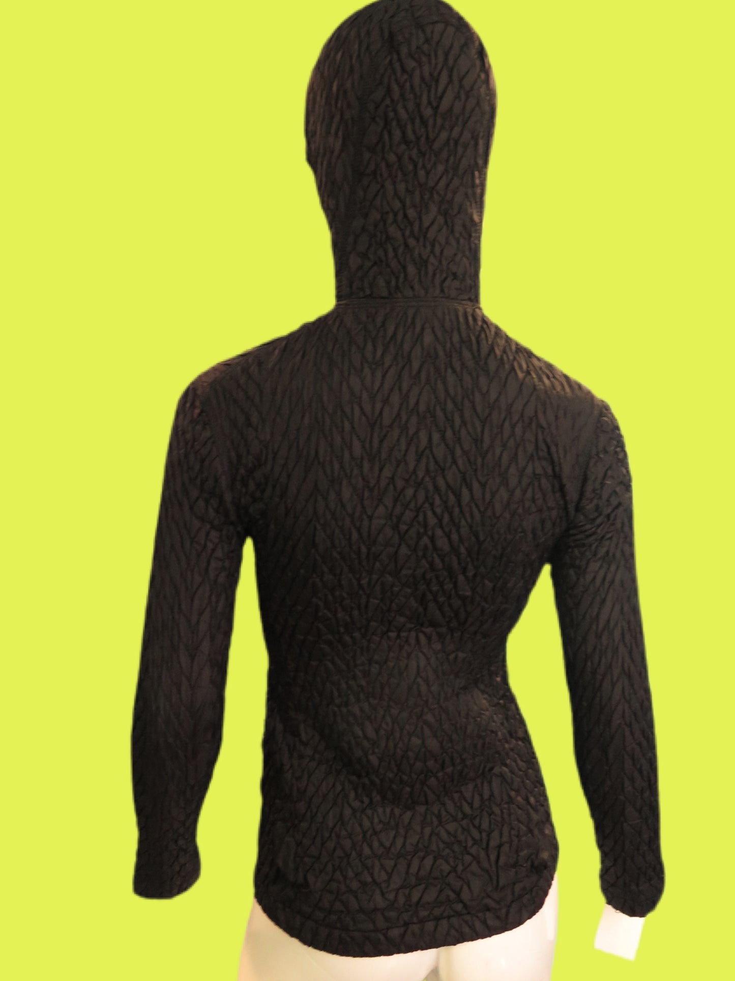 Jean Paul Gaultier JPG jeans Quilted Hooded zip up Jacket