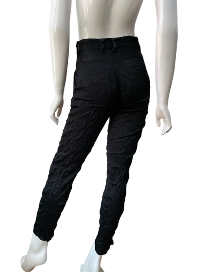 Issey Miyake Crinkle Pleated Pants