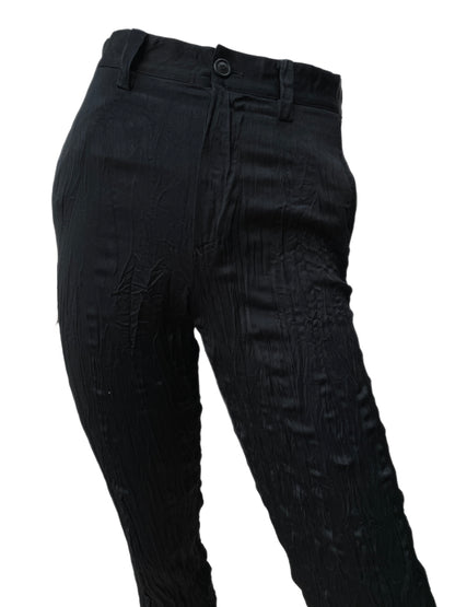 Issey Miyake Crinkle Pleated Pants