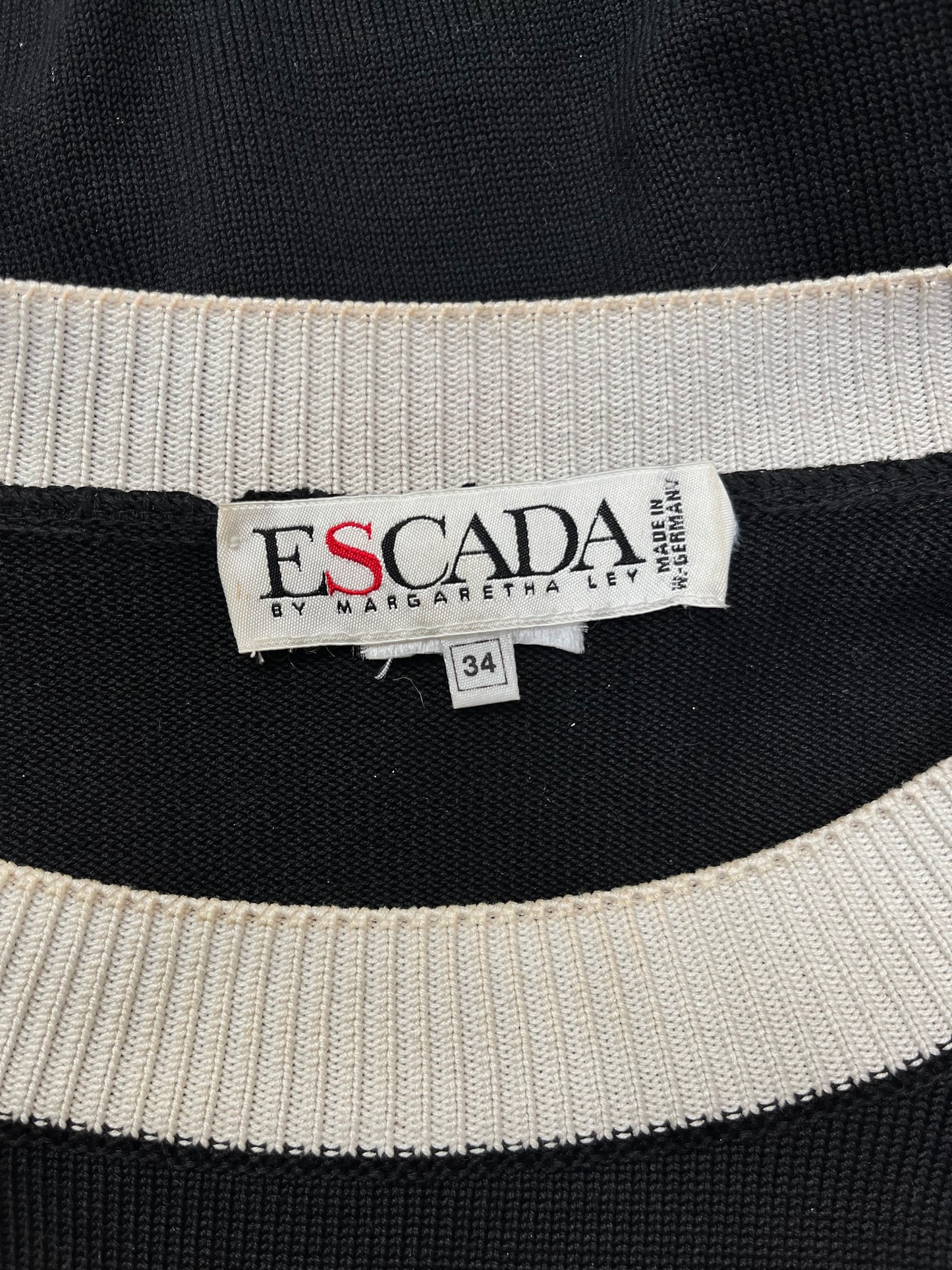 1990’s Escada Casino Hearts Sweater