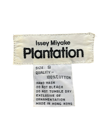 Issey Miyake Plantation Short-Sleeved Striped Camp Shirt
