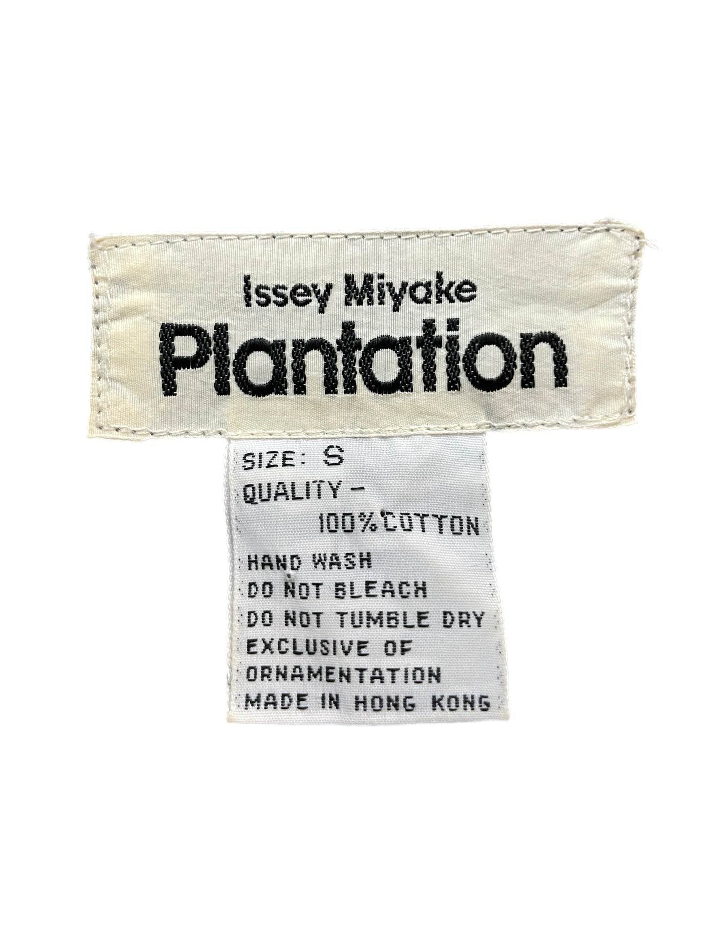 Issey Miyake Plantation Striped Banded Collar Button down  Shirt
