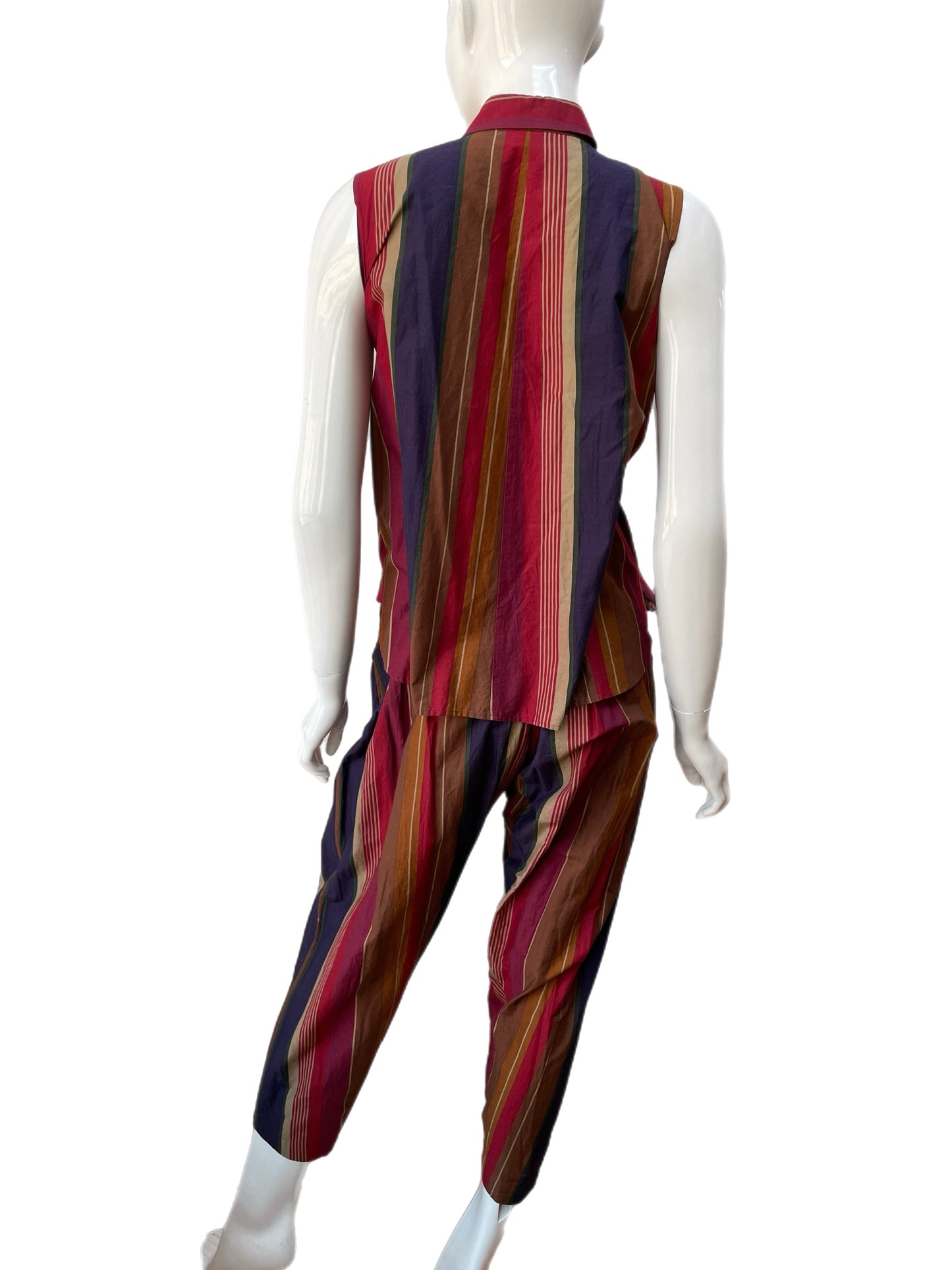 Kenzo Striped Pants and Shirt - Two Piece Set