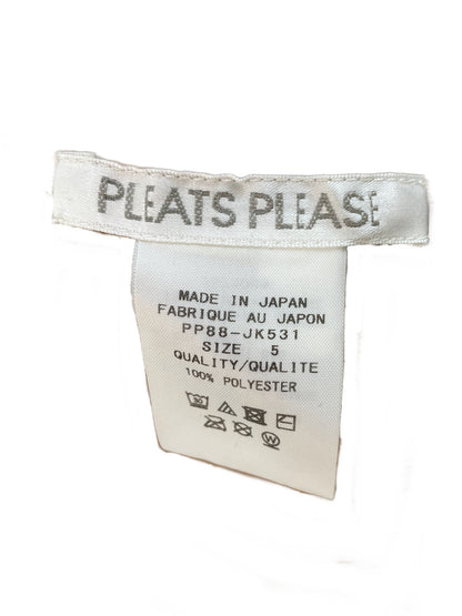 Issey Miyake Pleats Please Golden Tunic Blouse