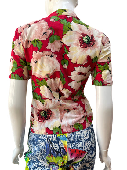 Cacharel Floral Printed Top