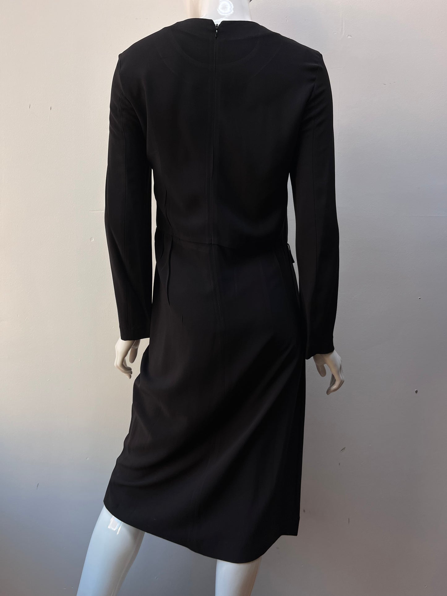 Margiela Creased Long Sleeve Dress