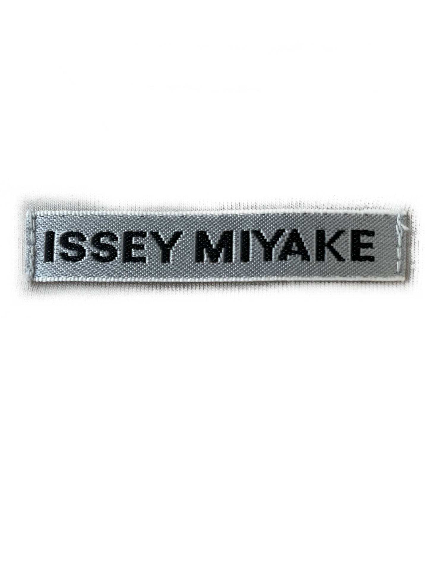 Issey Miyake Zig Zag Ribbon V-Neck Dress