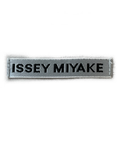 Issey Miyake Zig Zag Ribbon V-Neck Dress