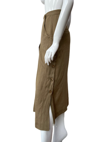 Moschino Cheap & Chic Linen Sailor Skirt