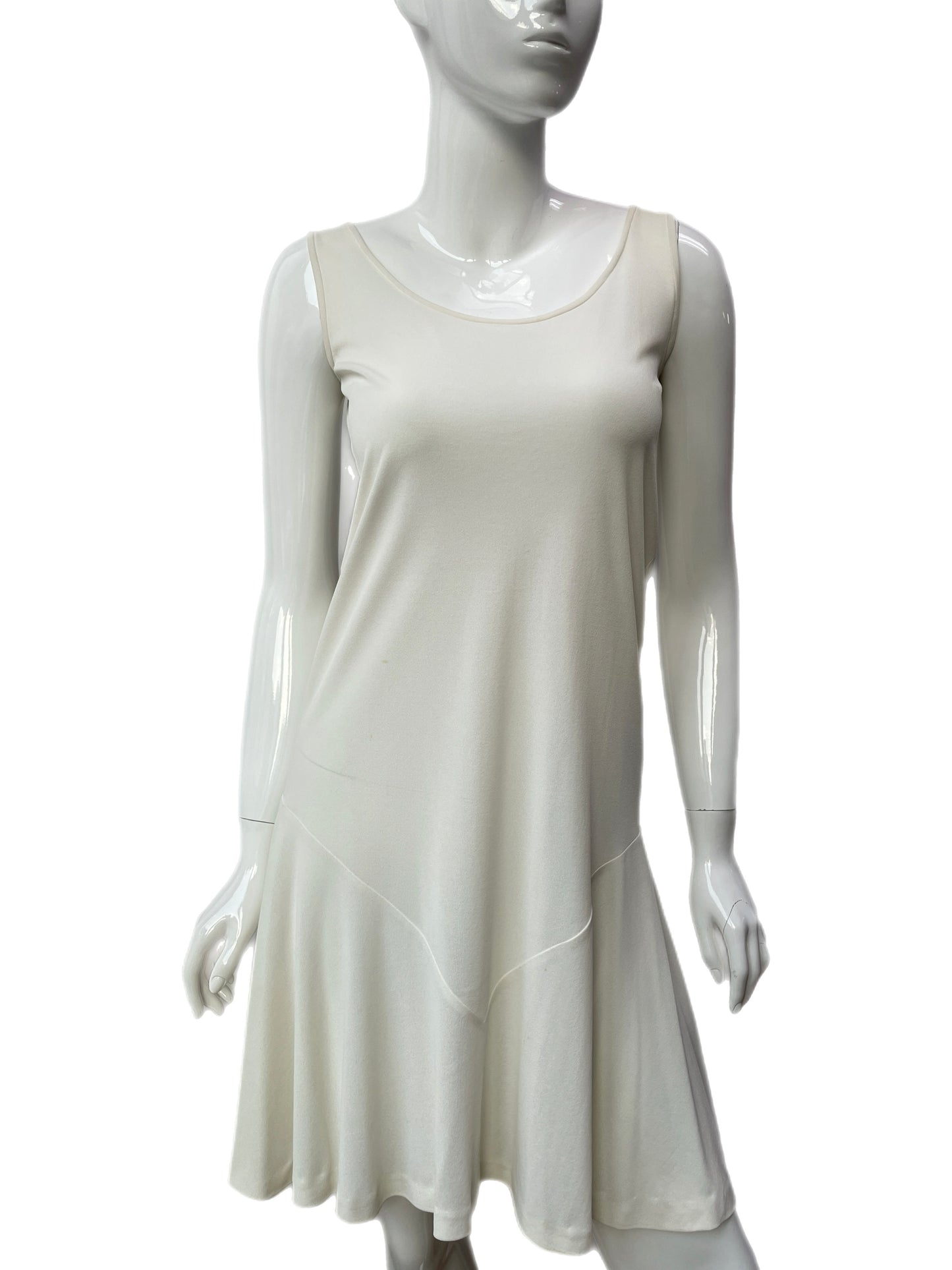 Katharine Hamnett White Jersey Dress