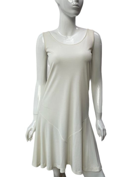 Katharine Hamnett White Jersey Dress