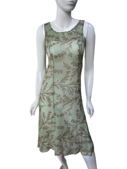 Katharine Hamnett Silk Chiffon Floral Dress