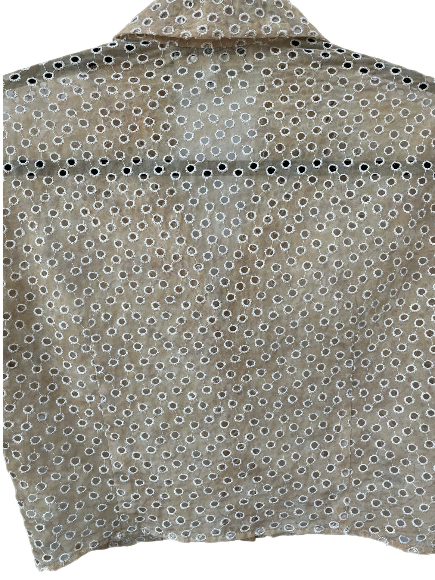 Katharine Hamnett Eyelet Cropped Shirt