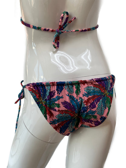 Emilio PUCCI Pink Tropical Fern Print Bikini