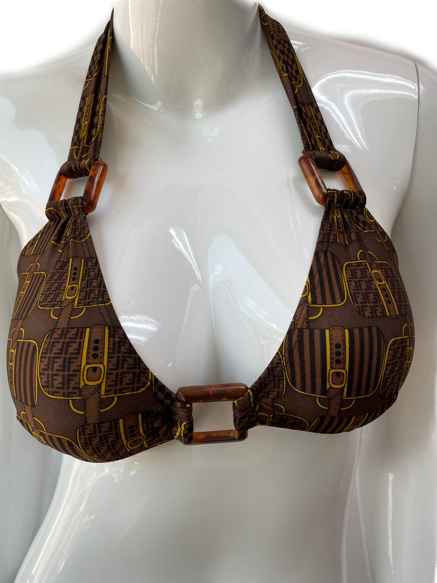 FENDI Baguette Print Bikini