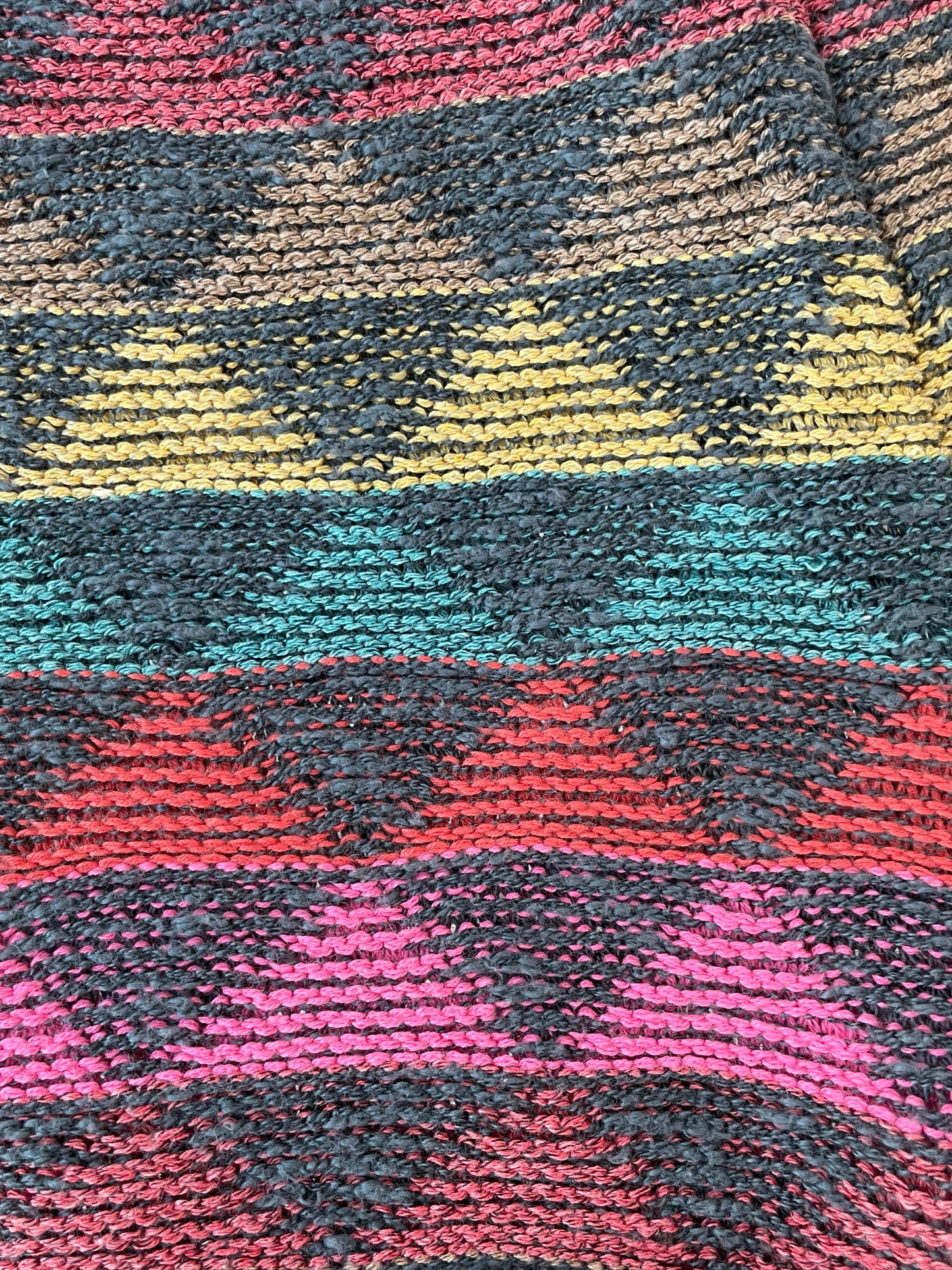 1970s Missoni Handmade Triangle Knit Shorts