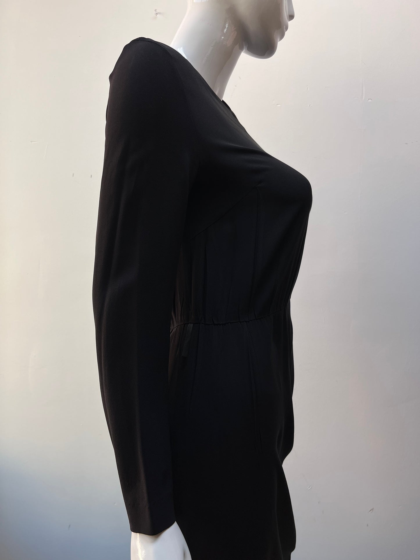 Margiela Creased Long Sleeve Dress