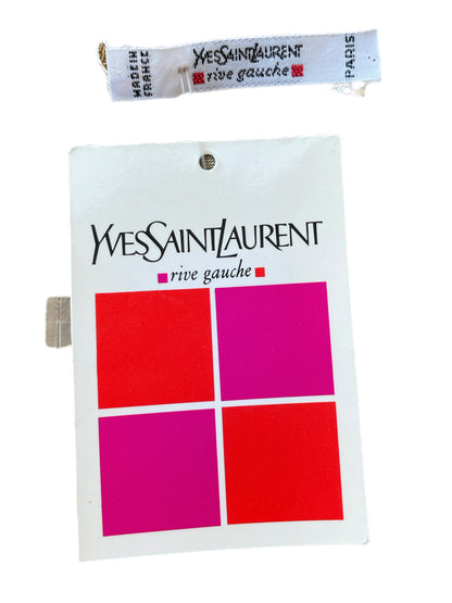 Yves Saint Laurent Mustard Beach Seashell Graphic Tee