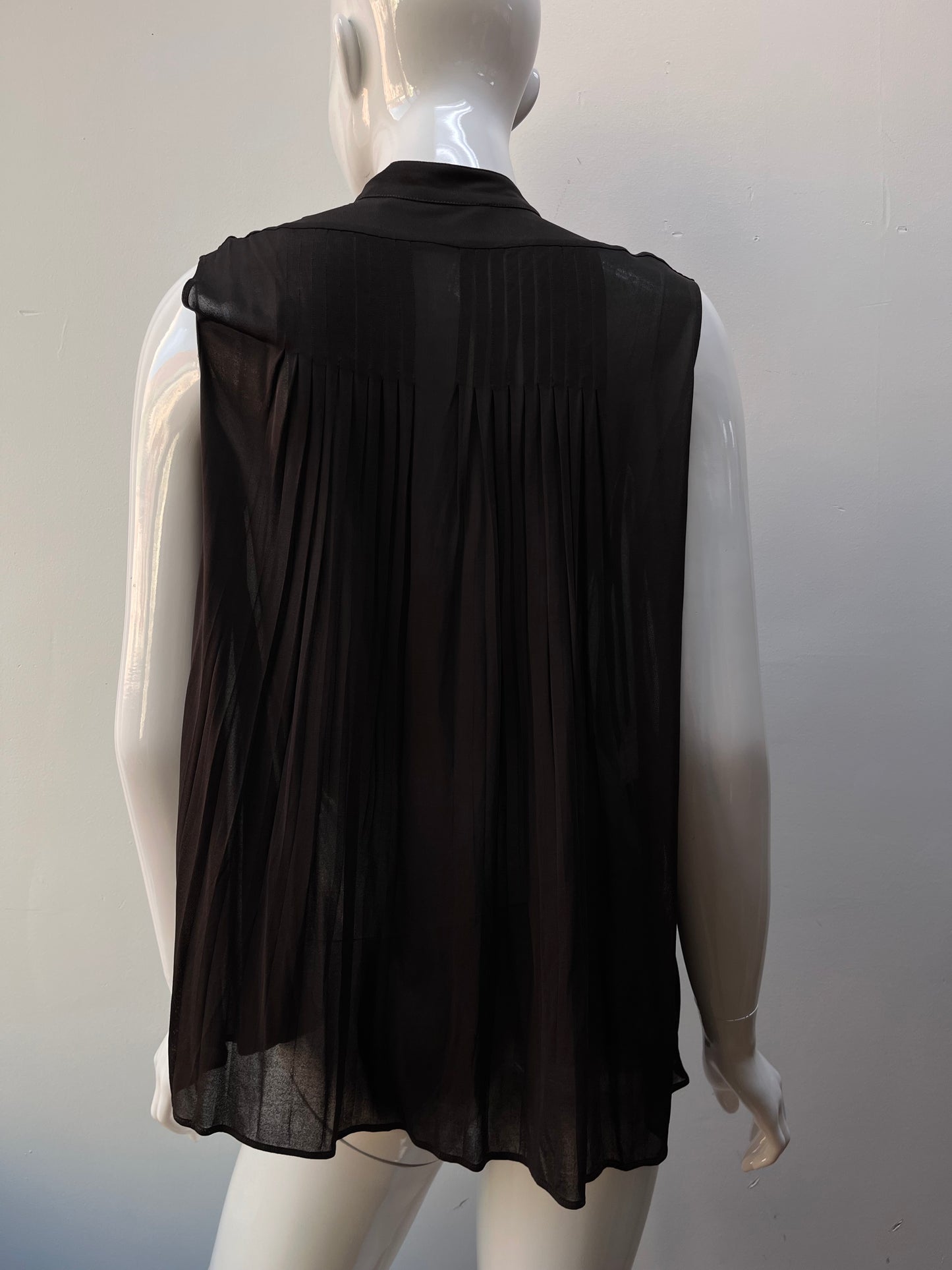 Maison Martin Margiela Pleated Cacao Top