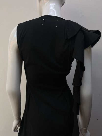 Margiela 2007 SS Asymmetrical Ruffle Dress