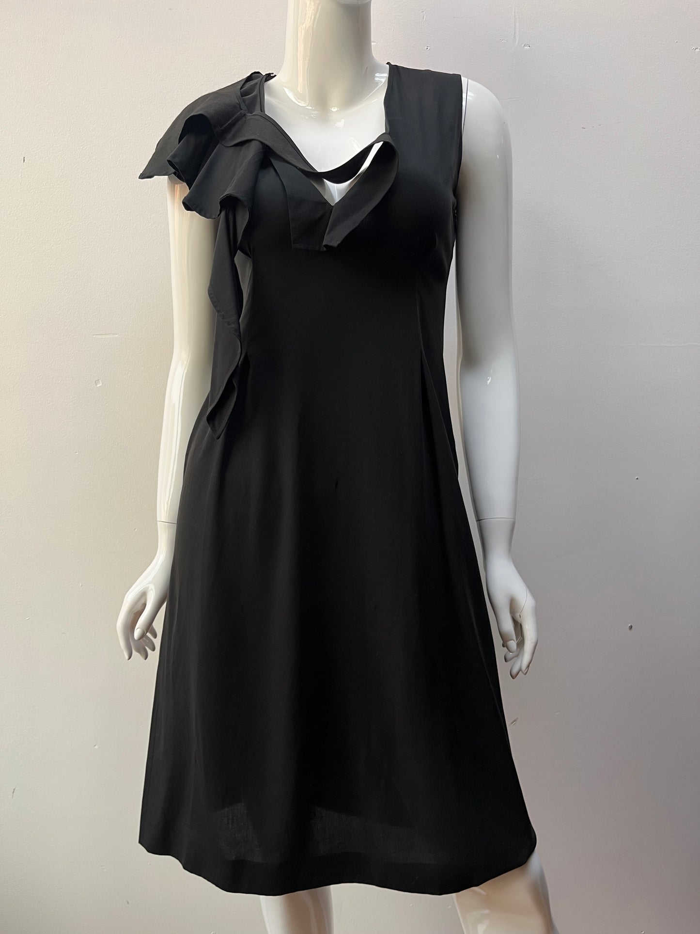 Margiela 2007 SS Asymmetrical Ruffle Dress
