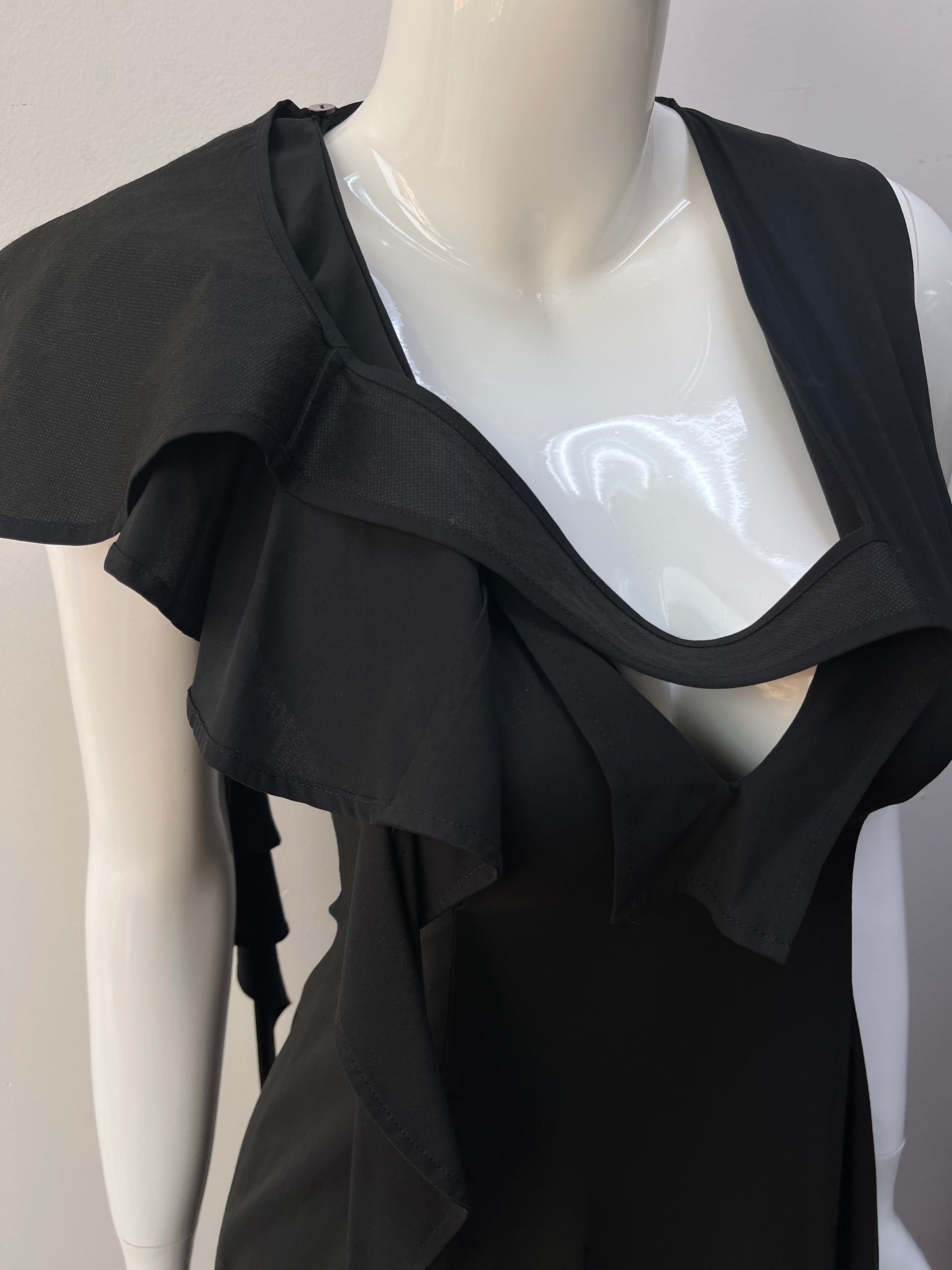 Margiela 2007 SS Asymmetrical Ruffle Dress