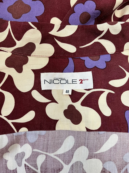 90’s Monsieur Nicole Floral Camp Shirt