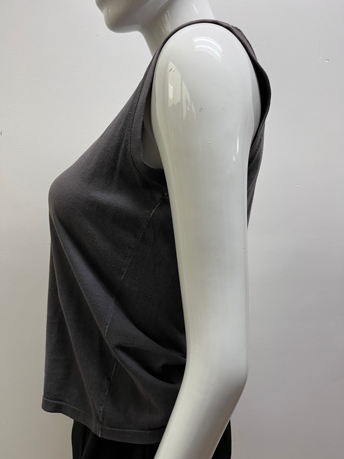 90’s Margiela Pocket Washed Gray Tank Top