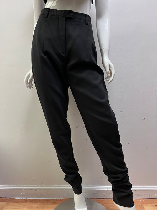 Margiela Pinstripe High-Waisted  Trousers
