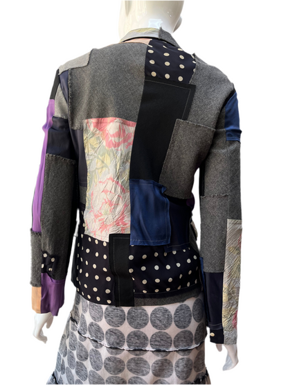 Comme Des Garçons Patchwork Blazer