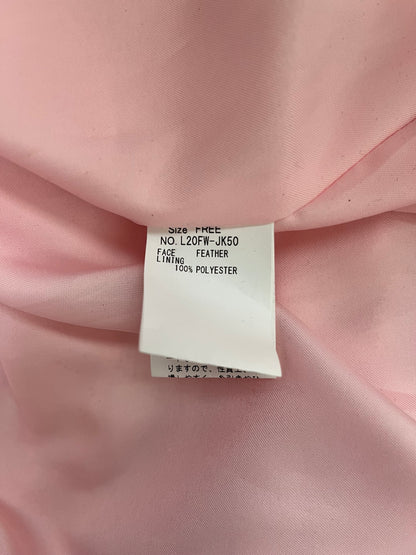 Vintage Blush Pink Maribou Jacket