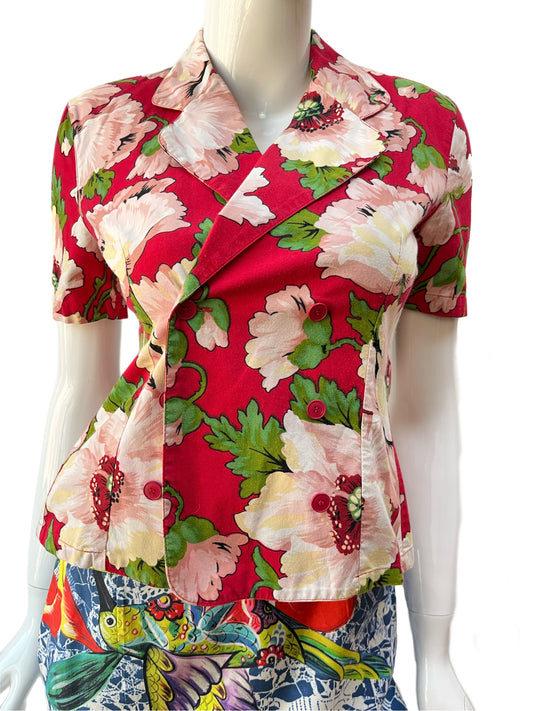 Cacharel Floral Printed Top