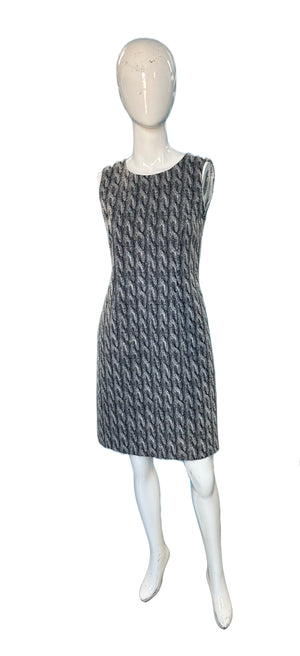 Brooks Bros. Black Fleece x Thom Browne Trompe L’oeil Cable Knit Dress