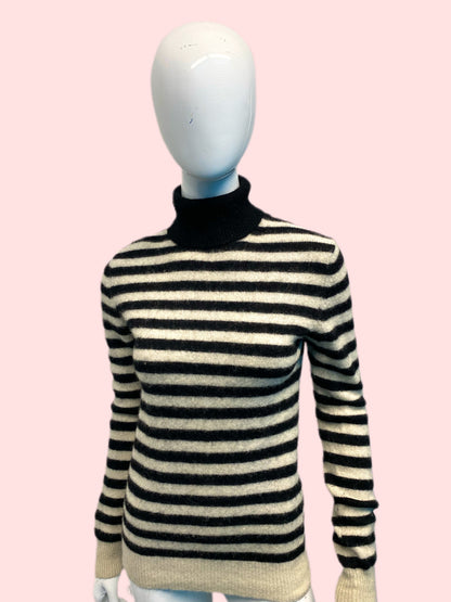 Junya Watanabe x Comme Des Garçons 2003 Striped Wool Turtleneck